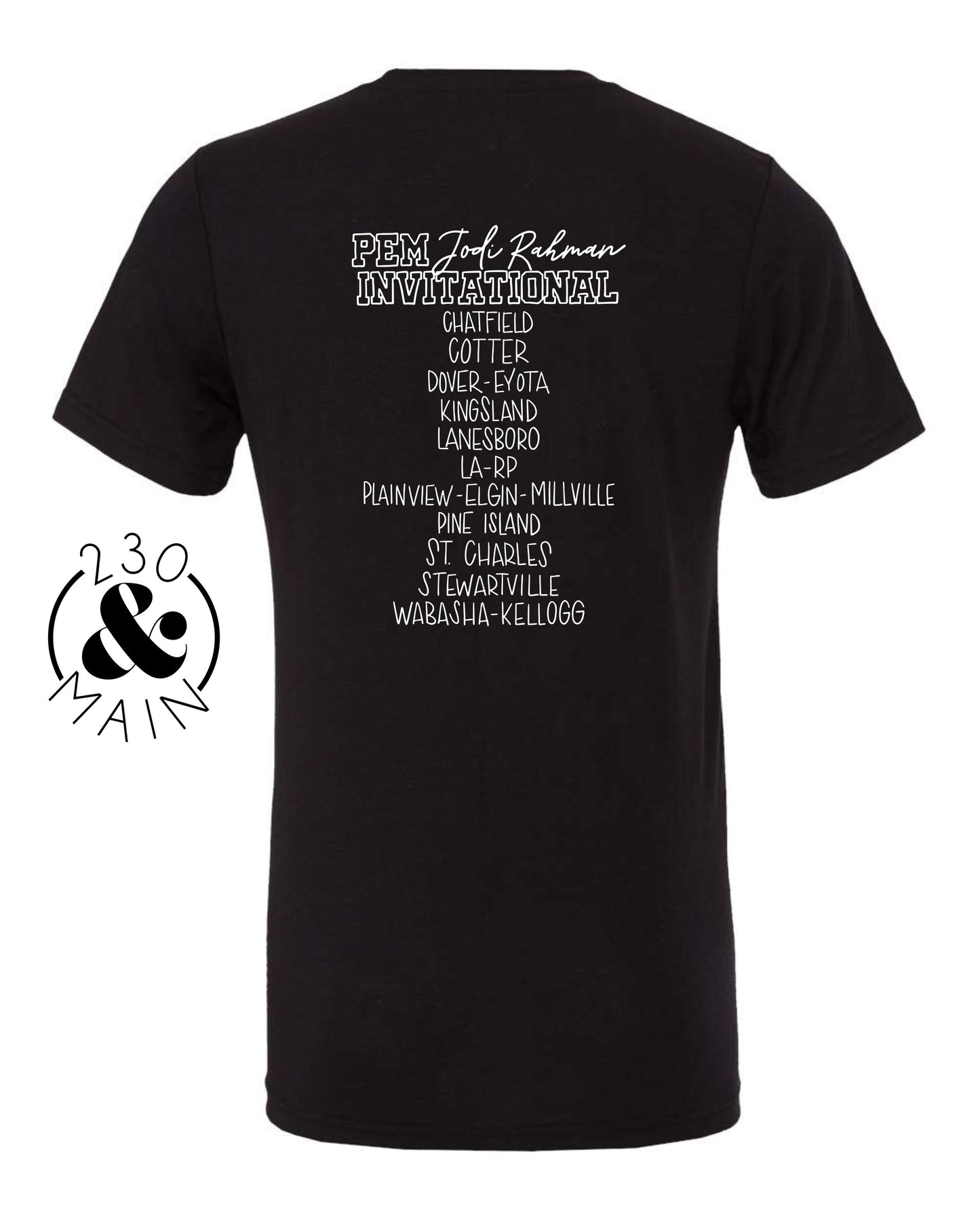 PEM Jodi Rahman Invitational T-Shirt