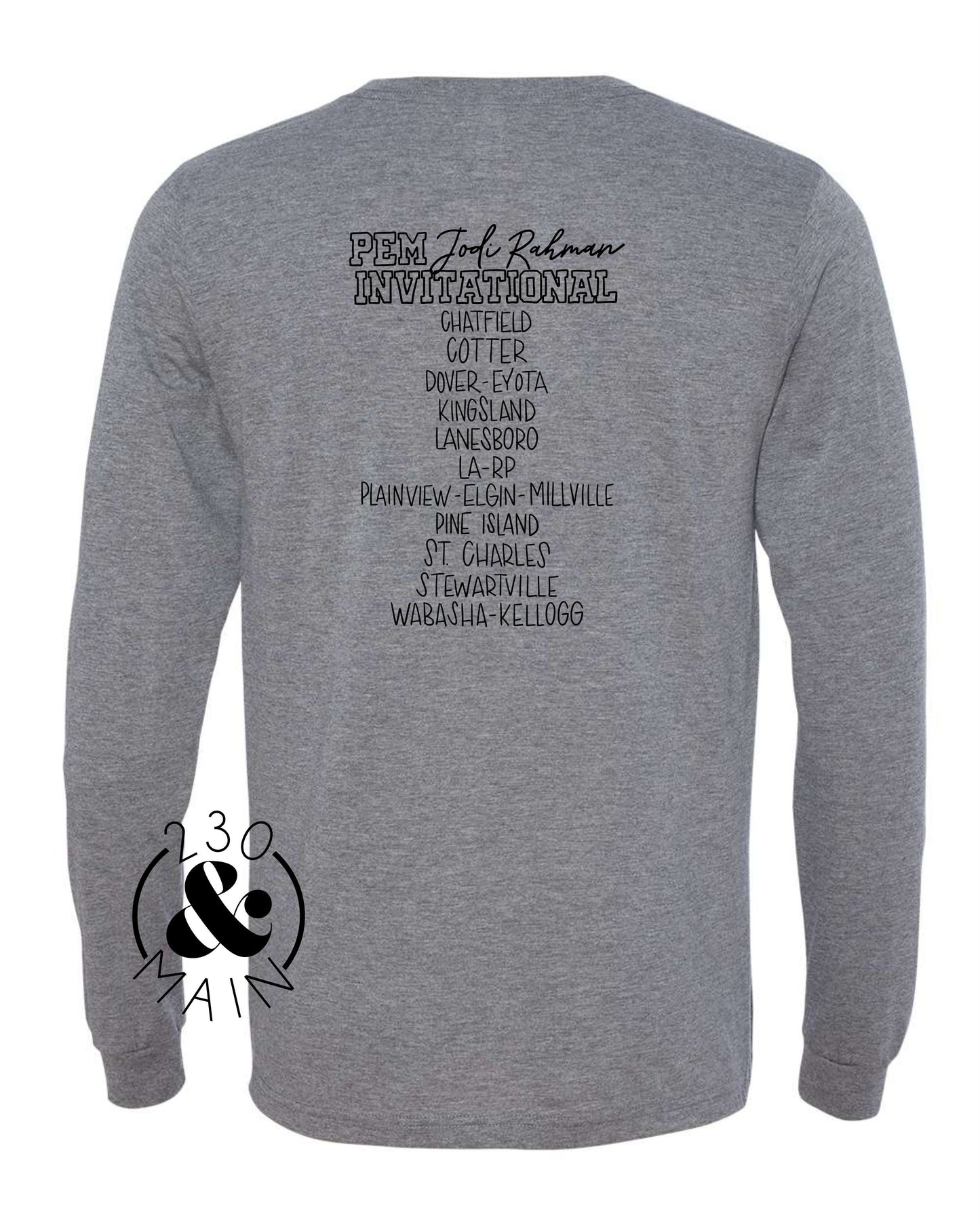 PEM Jodi Rahman Invitational Long Sleeve T-Shirt