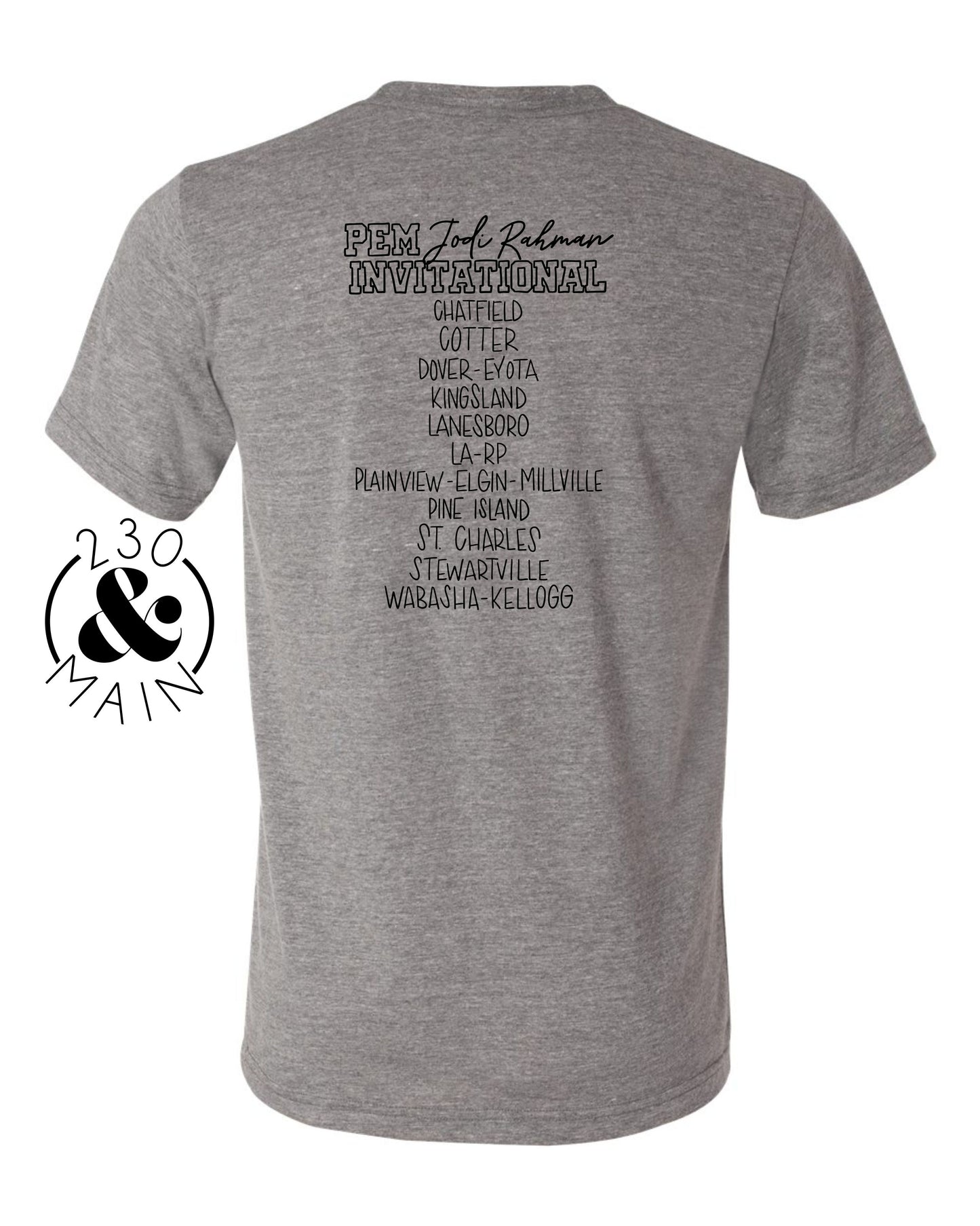 PEM Jodi Rahman Invitational T-Shirt